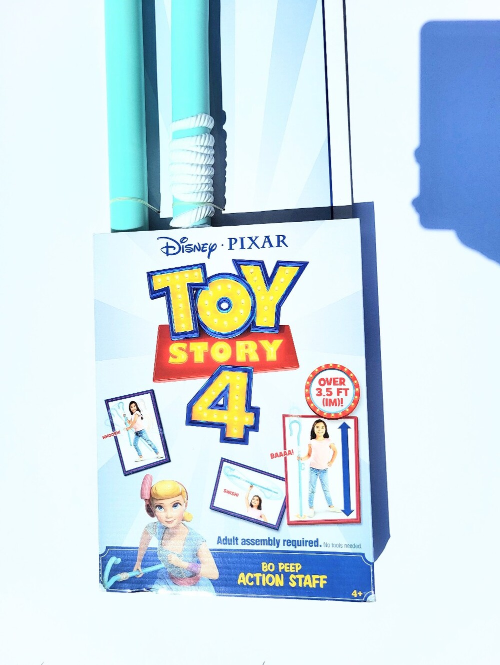 NIB Toy Story Disney Pixar Bo Peep Motion Activated Action Staff Costume Play - Picture 13 of 16